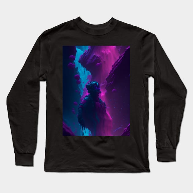 Astral Luminescence Long Sleeve T-Shirt by star trek fanart and more